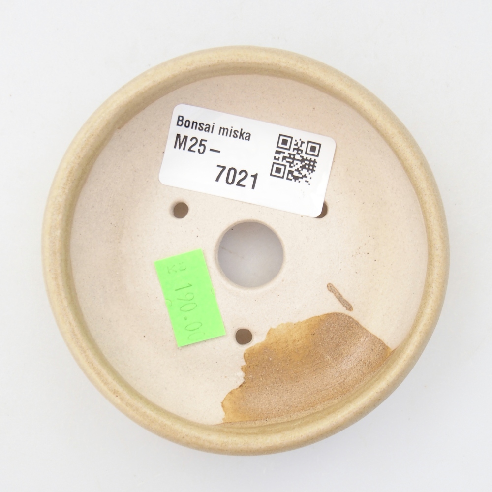 Ciotola bonsai in ceramica 26 x 26 x 8 cm, colore rosso