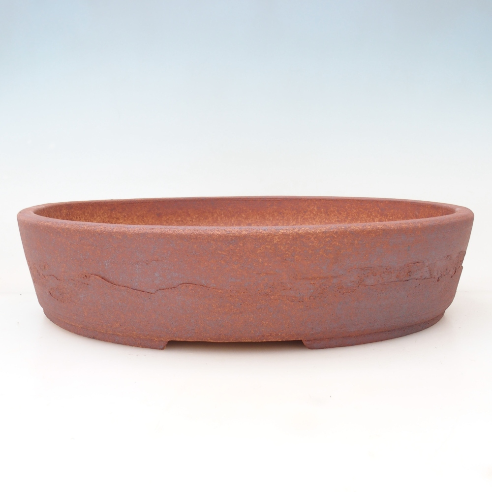 Ciotola per bonsai 38,5 x 32 x 8,5 cm , colore metallo