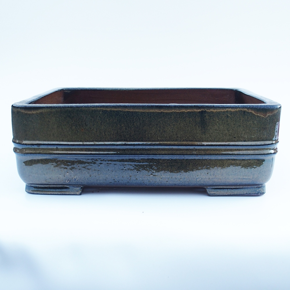 Ciotola 40 x 29 x 14,5 cm grigio