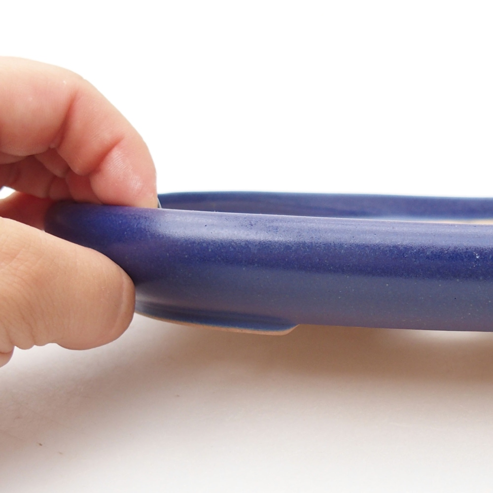 Ciotola bonsai in ceramica 22 x 17 x 5 cm, verde