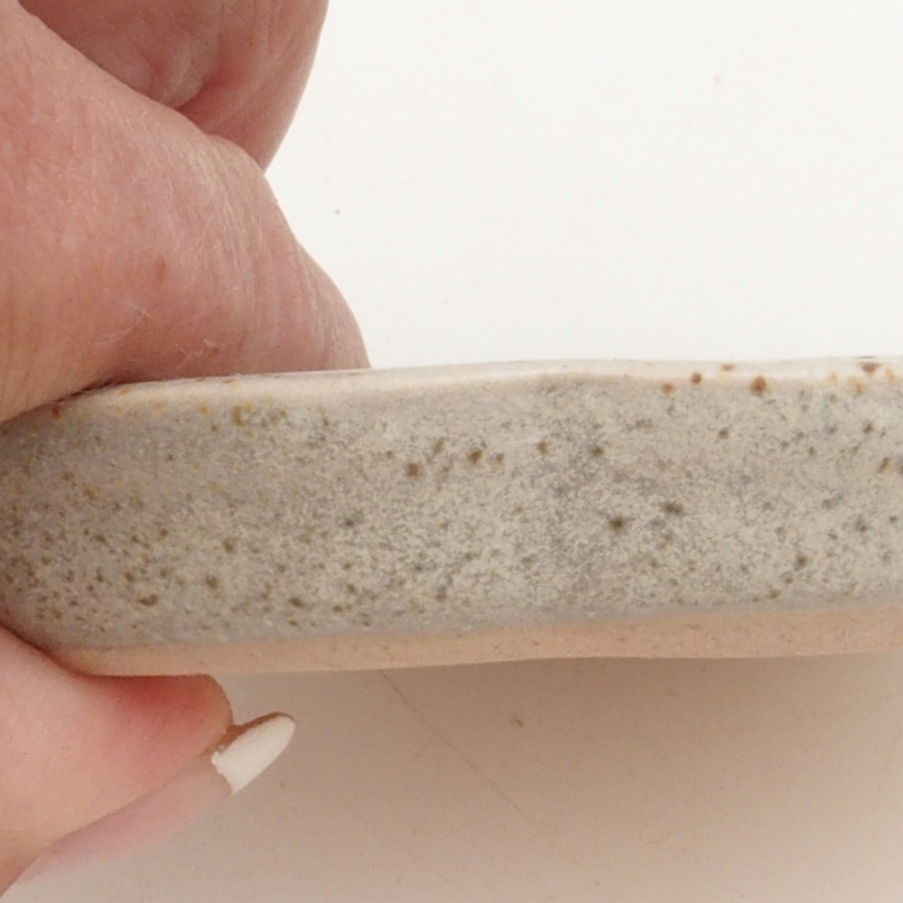 Piattino in ceramica H95 - 8 x 8 x 1 cm - beige