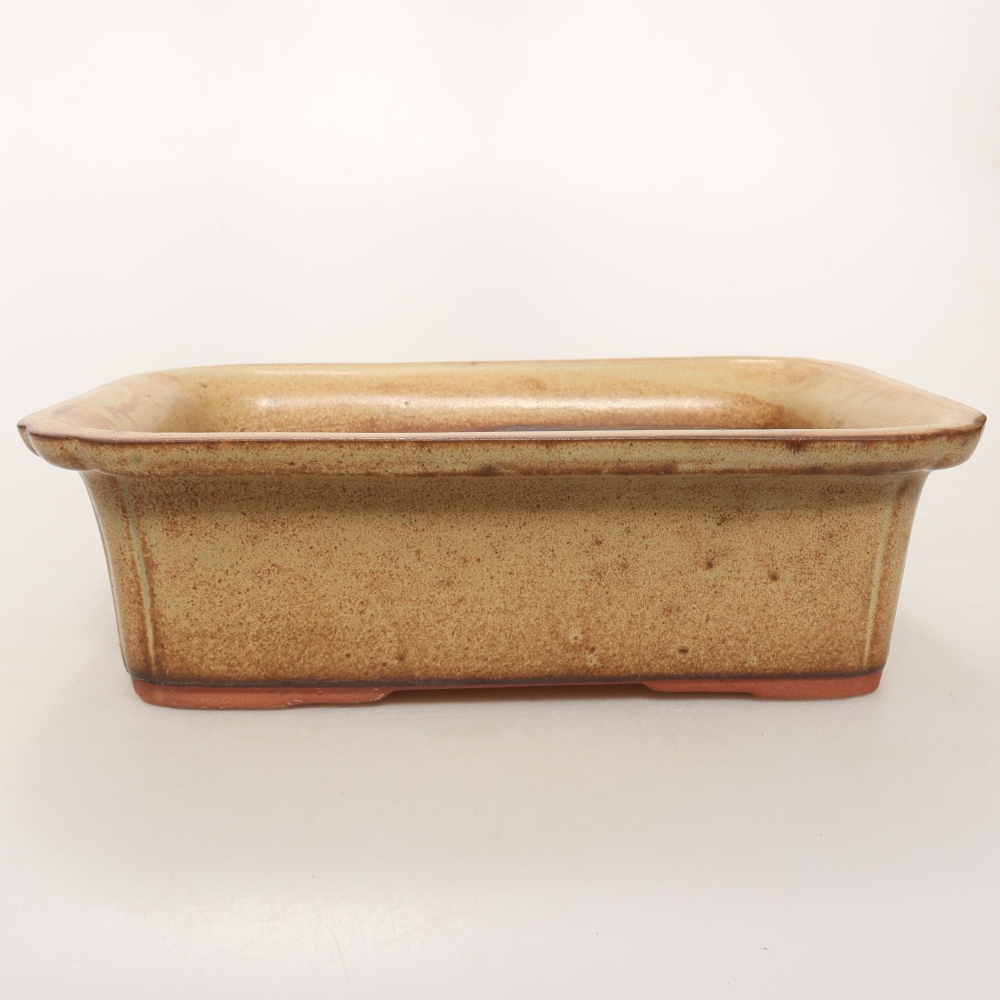 Ciotola in ceramica  20 x 15,5 x 6 cm, colore marrone