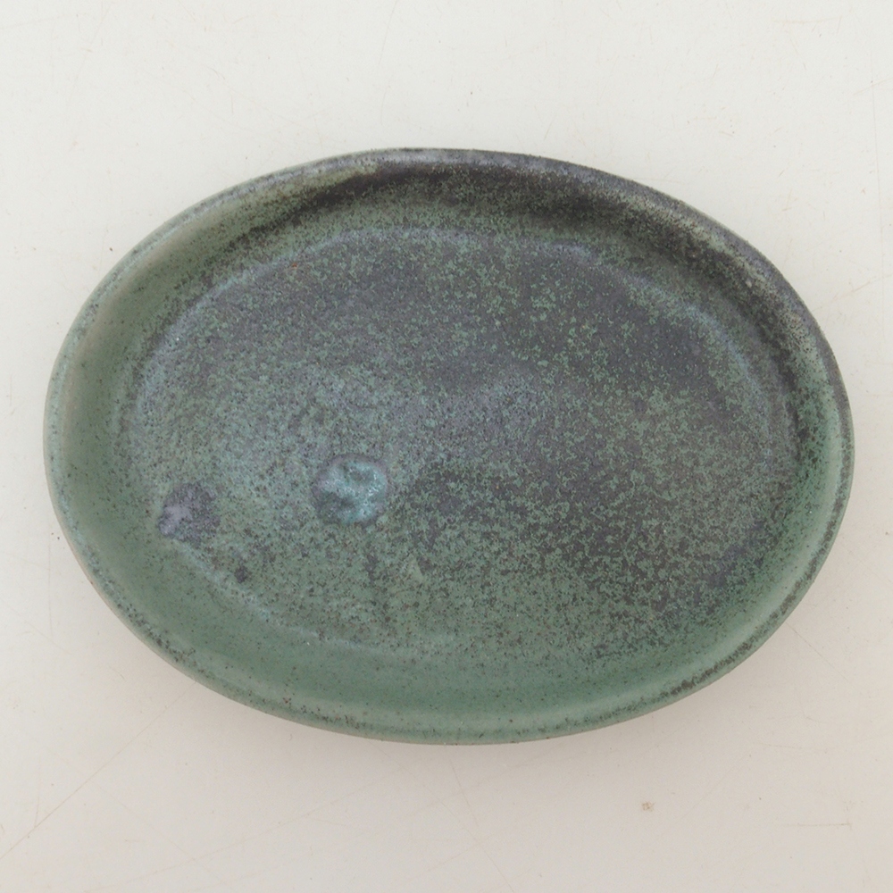 Ciotola per bonsai + piattino H04 - verde