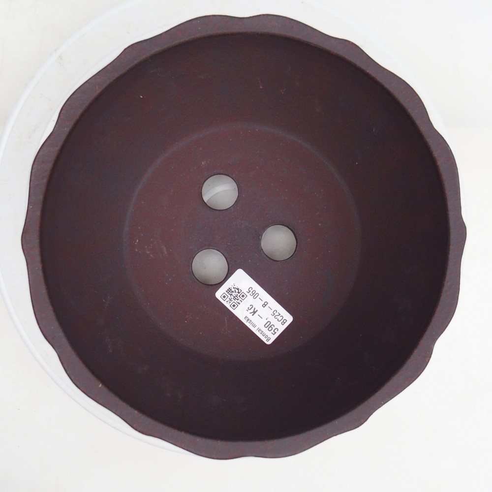 Ciotola bonsai in ceramica 19 x 19 x 9,5 cm, marrone