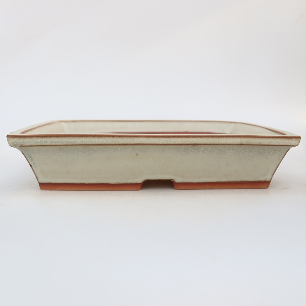 Ciotola in ceramica  26 x 19,5 x 5,5 cm, colore beige