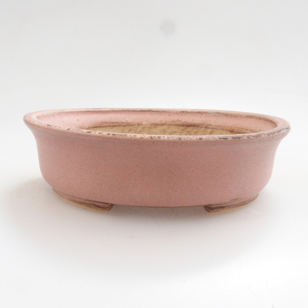 Ciotola per bonsai in ceramica 10 x 8,5 x 4 cm, marrone