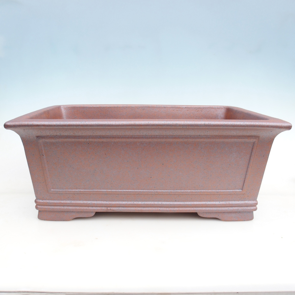 Ciotola bonsai in ceramica 52 x 37 x 20 cm , colore metallo - SOLO RITIRO PERSONALE o trasporto su pallet