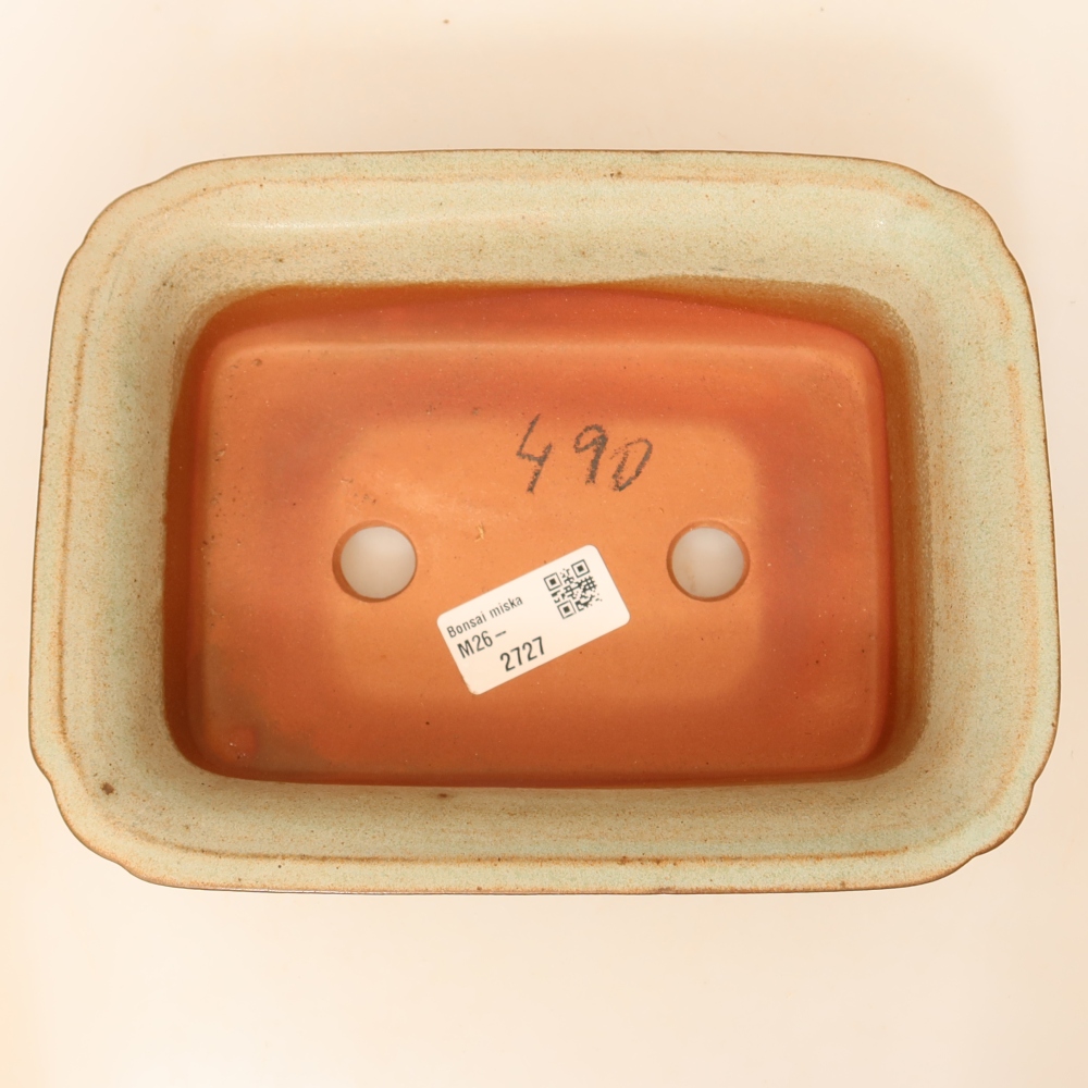 Ciotola in ceramica  20 x 15,5 x 5,5 cm, colore beige