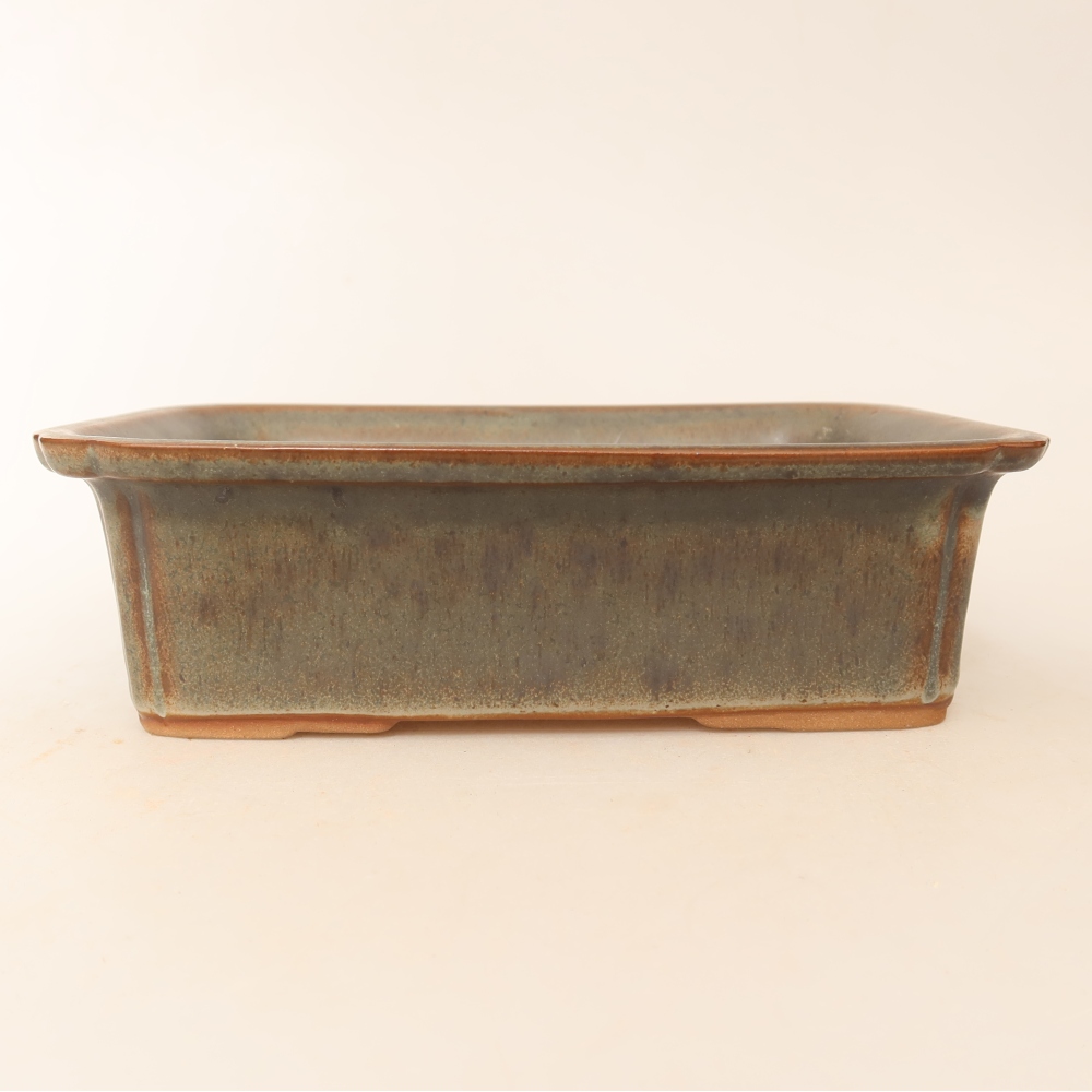 Ciotola in ceramica  20 x 15,5 x 5,5 cm, colore marrone