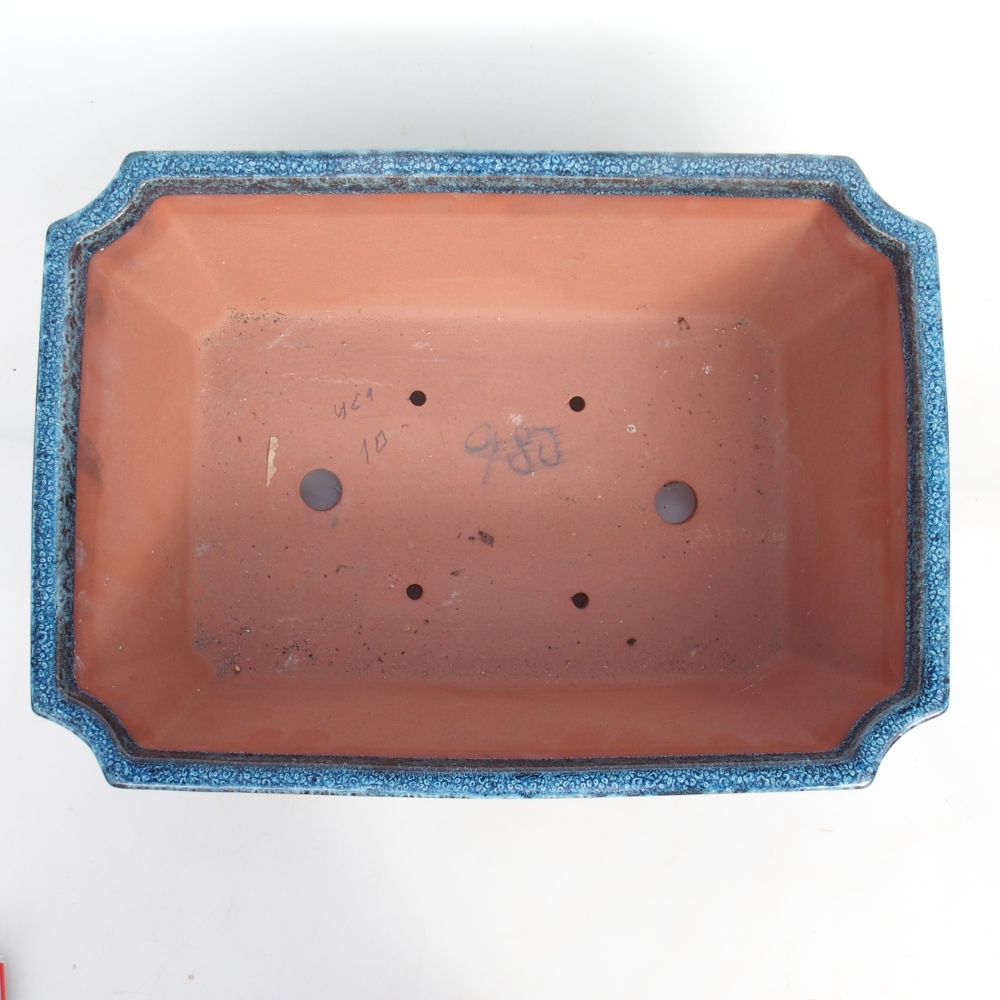 Ciotola 36,5 x 26 x 12,5 cm blu-bianco