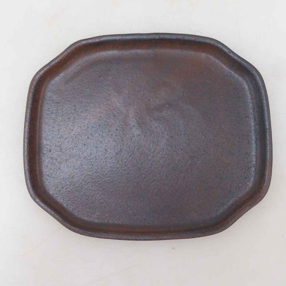 Ciotola in ceramica H31 - 15 x 13 x 1 cm - marrone