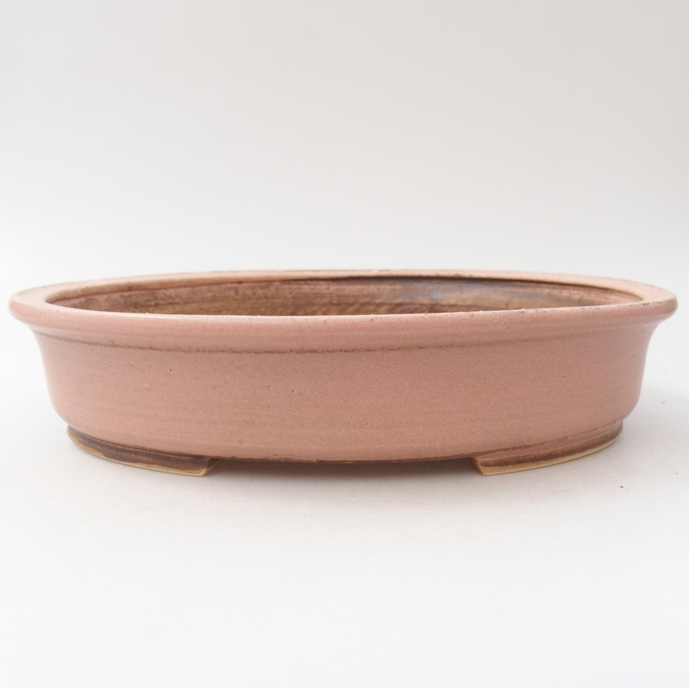 Ciotola bonsai in ceramica 24 x 21 x 5 cm, rosa