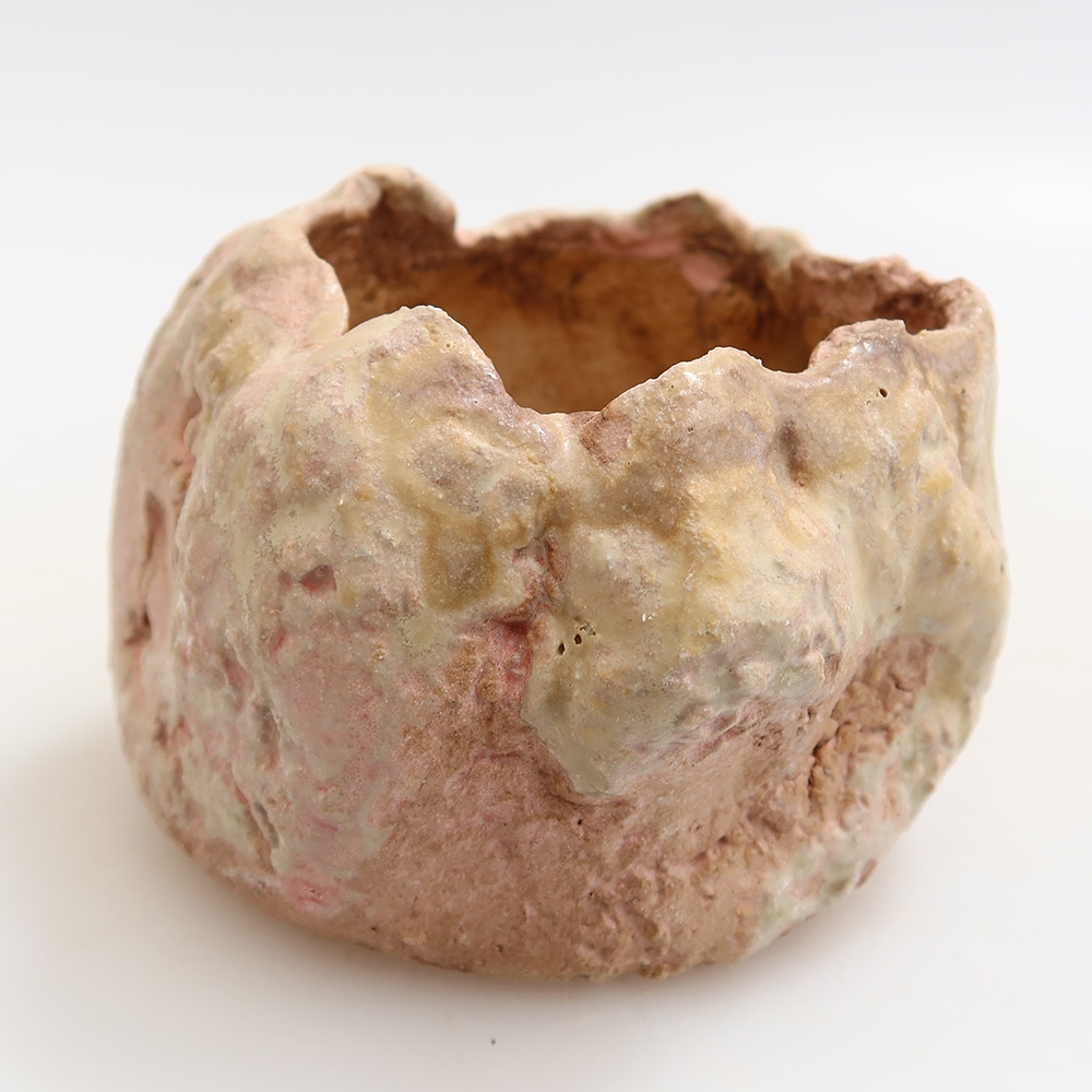 Guscio in ceramica  5,5 x 5,5 x 5,5 cm, colore rosa