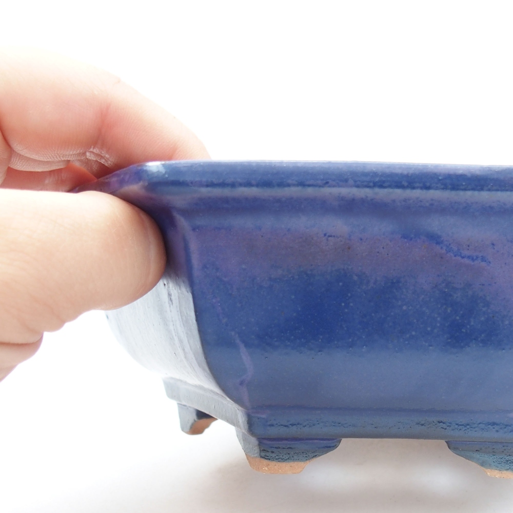 Ciotola bonsai in ceramica 22 x 17 x 5 cm, verde