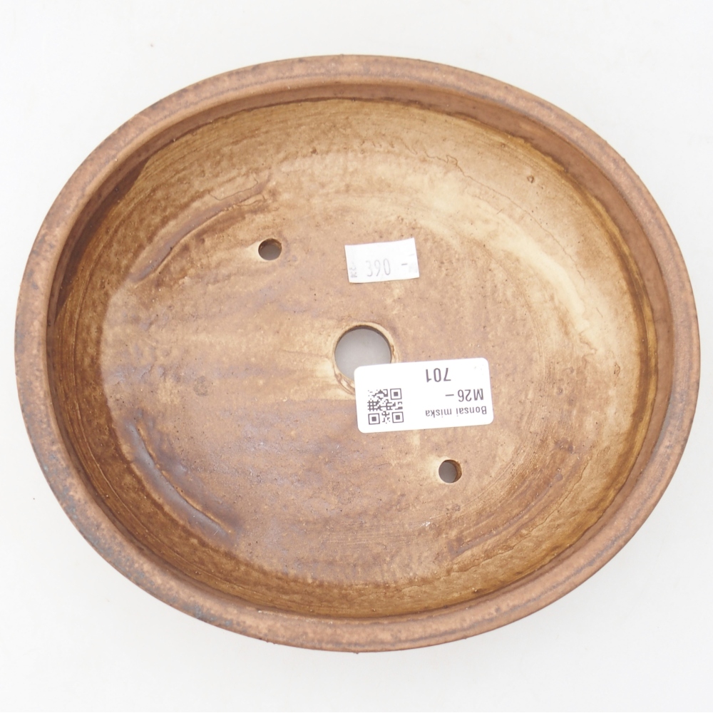 Ciotola bonsai in ceramica 18,5 x 16,5 x 4,5 cm, rosa