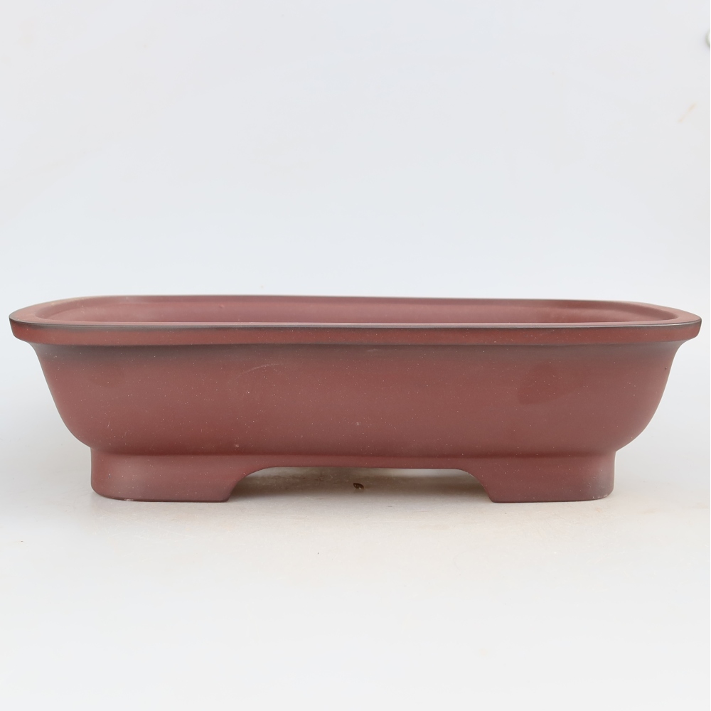 Ciotola in ceramica  32 x 24,5 x 8,5 cm, colore mattone
