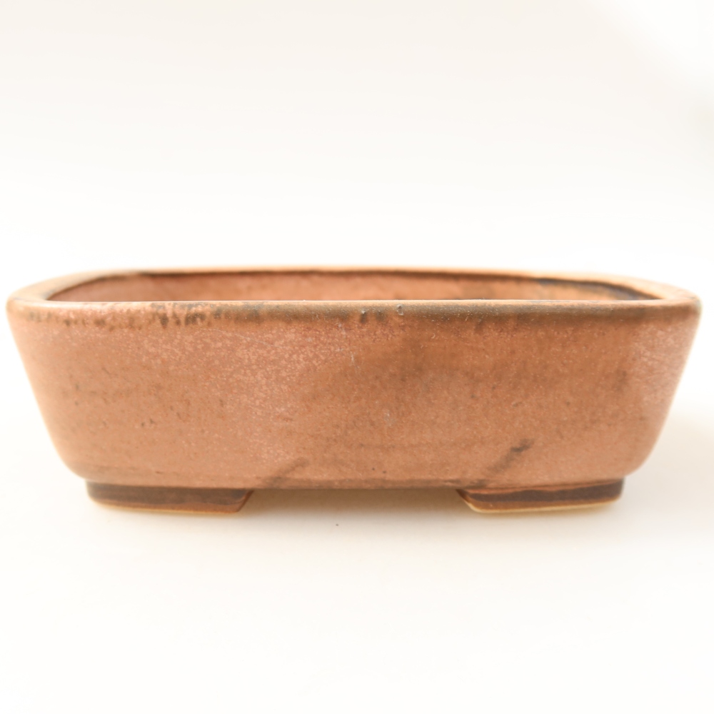 Ciotola bonsai in ceramica 14 x 11,5 x 4,5 cm, rosa