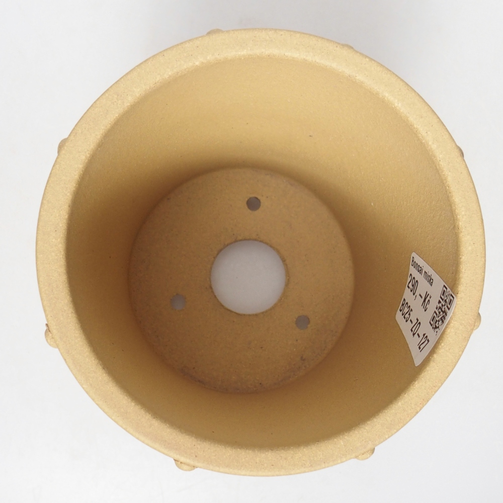 Ciotola 10,5 x 10,5 x 12 cm colore ocra