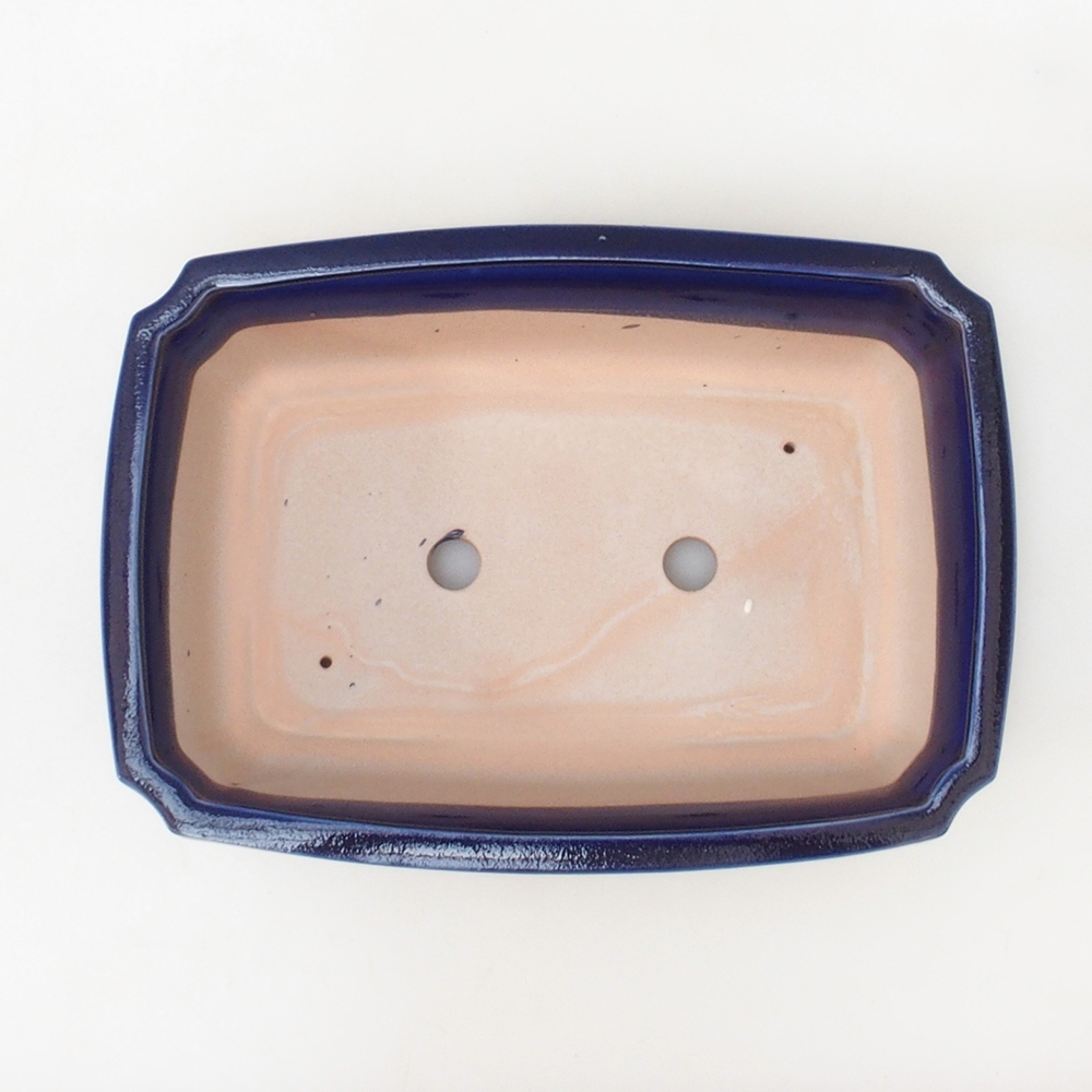 Ciotola per bonsai H07 - 30 x 20,5 x 8 cm - blu
