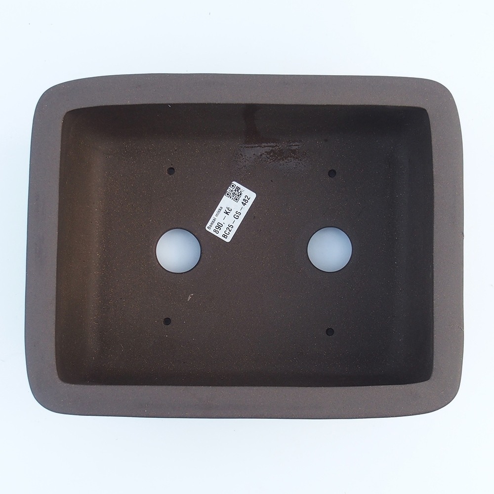 Ciotola 26 x 20 x 11 cm marrone