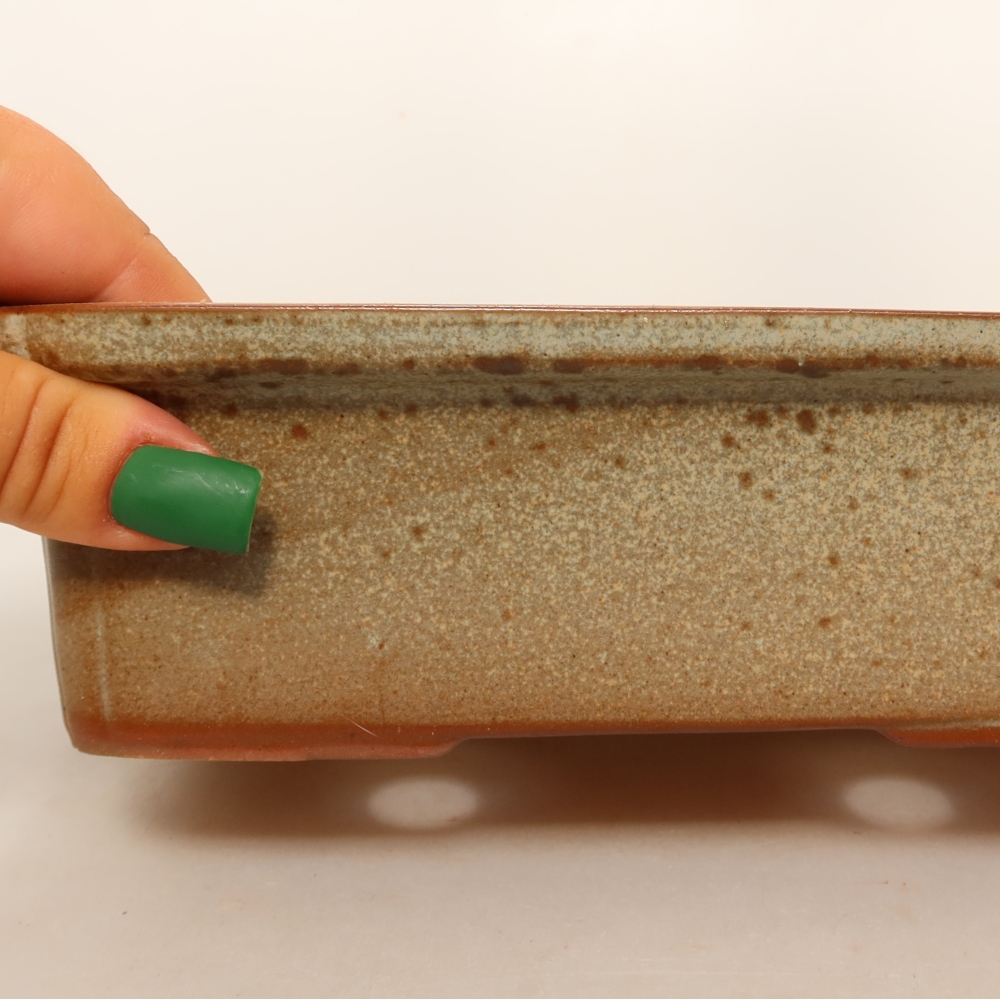 Ciotola in ceramica  20 x 15,5 x 6 cm, colore beige