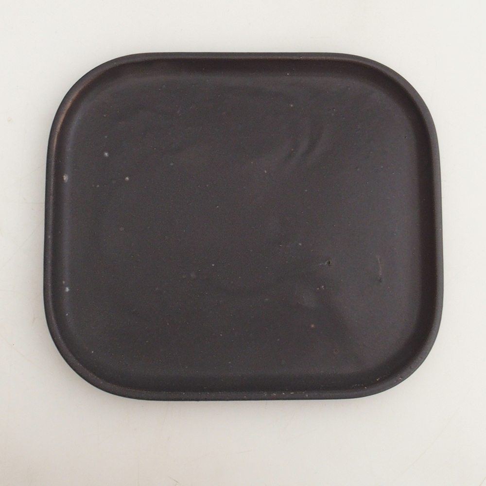 Ciotola in ceramica H36 - 17,5 x 15 x 1 cm - marrone