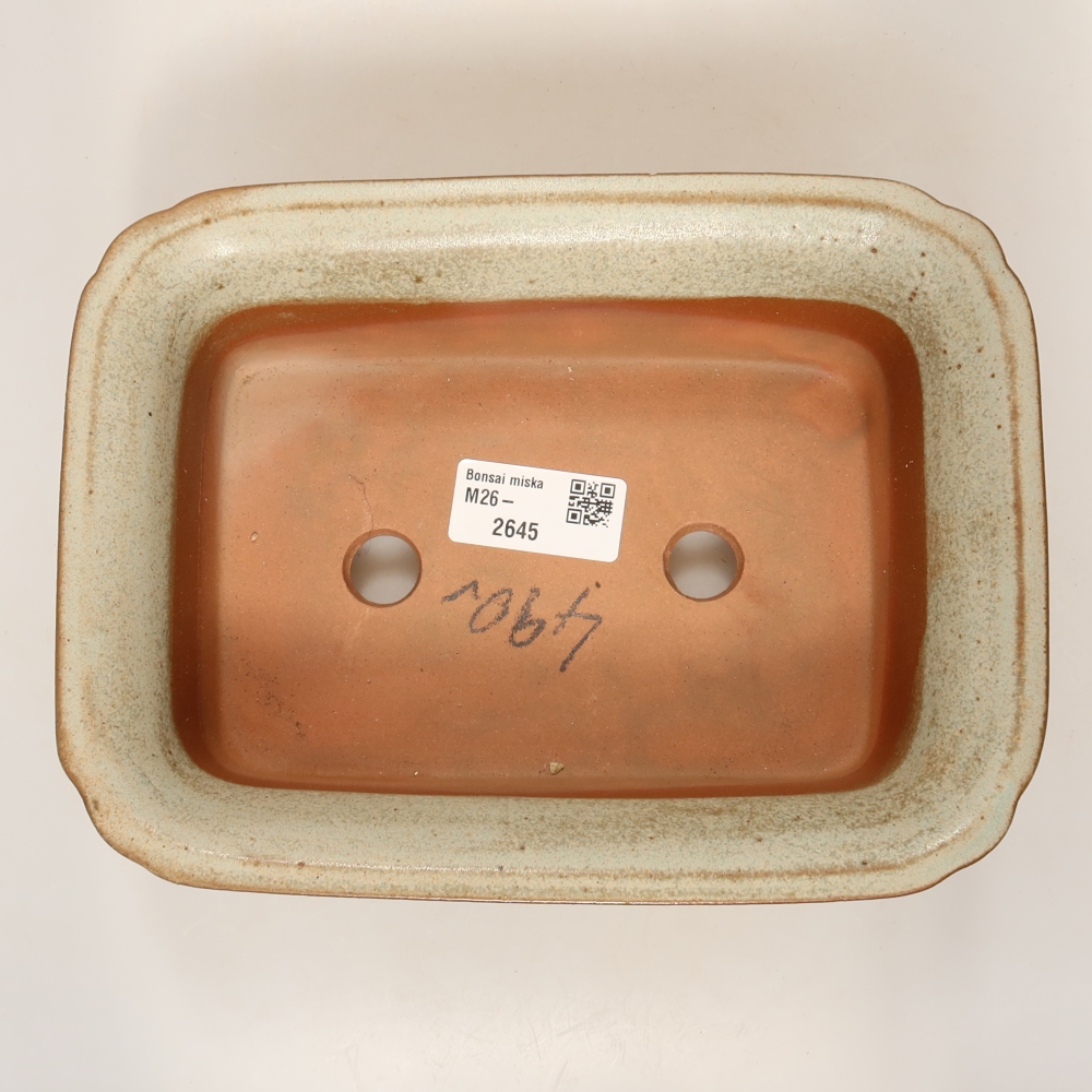 Ciotola in ceramica  20 x 15,5 x 6 cm, colore beige
