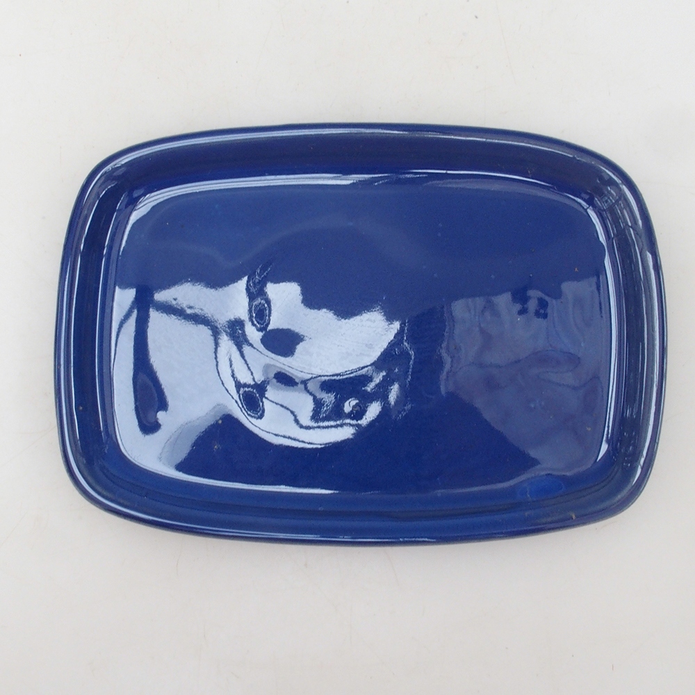 Ciotola bonsai + piattino H02 - blu