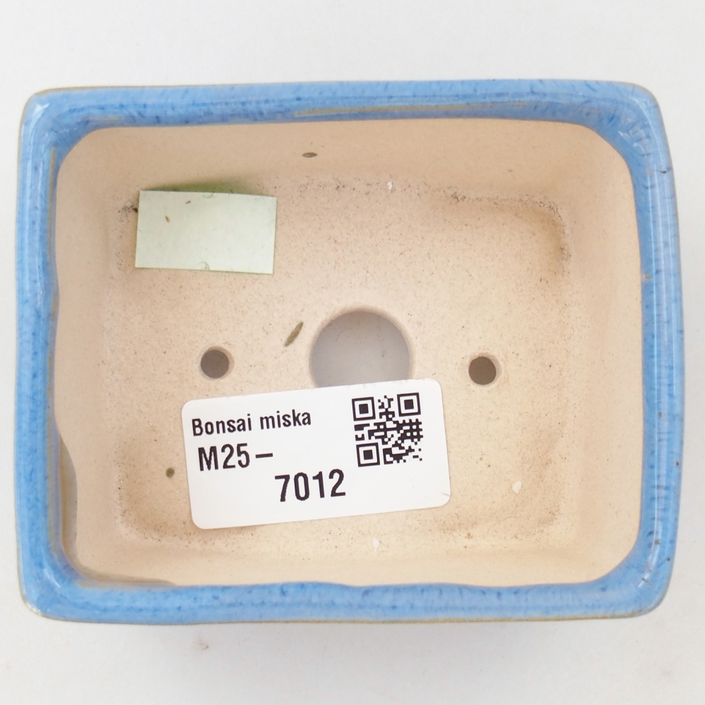 Ciotola bonsai in ceramica 26 x 26 x 8 cm, colore rosso