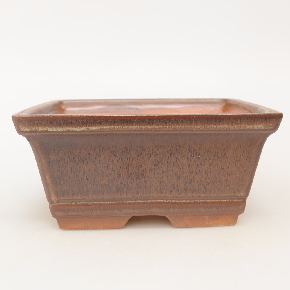 Ciotola in ceramica  14,5 x 12,5 x 7 cm, colore marrone