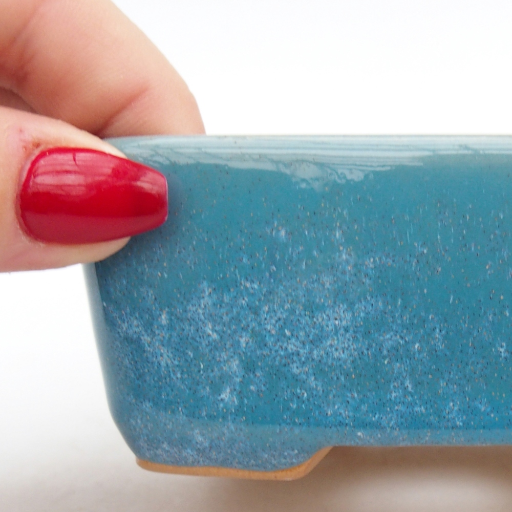 Ciotola bonsai in ceramica 26 x 26 x 8 cm, colore rosso