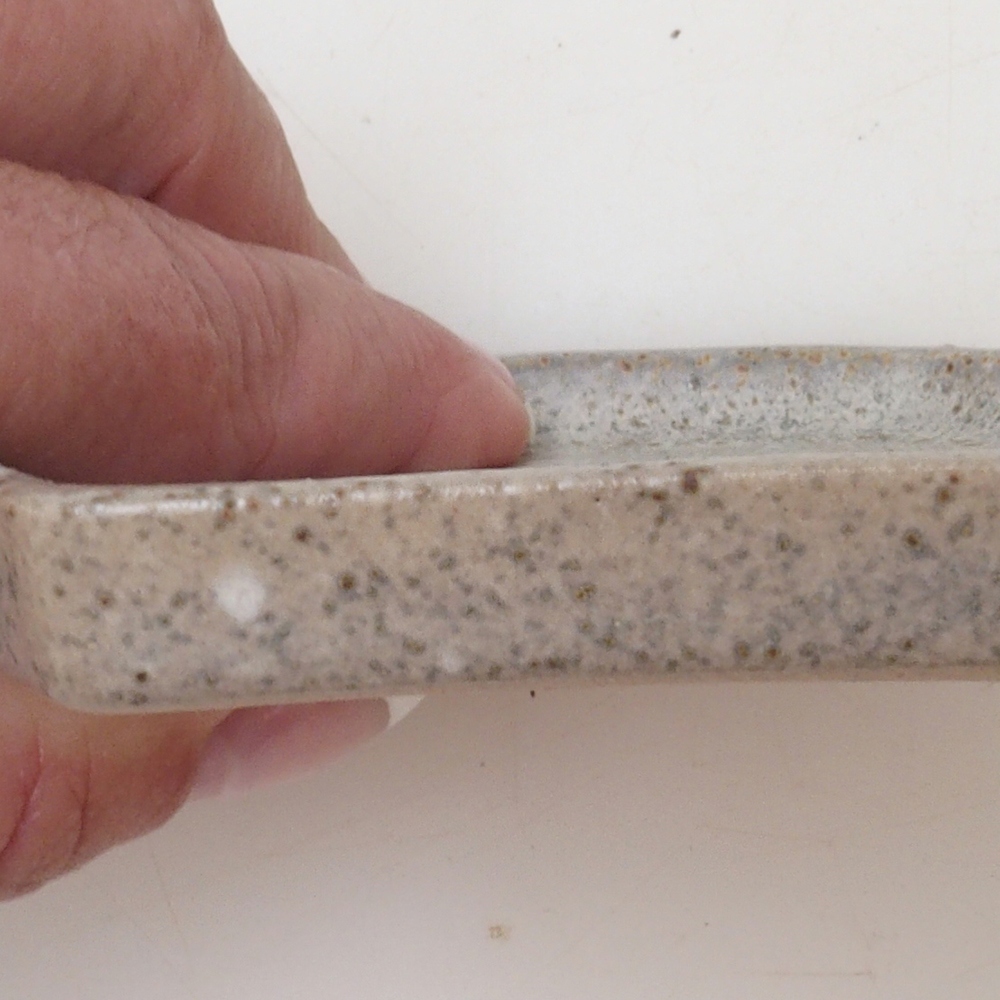 Bonsai esagonale D3 - 11 x 9,5 x 1 cm - beige