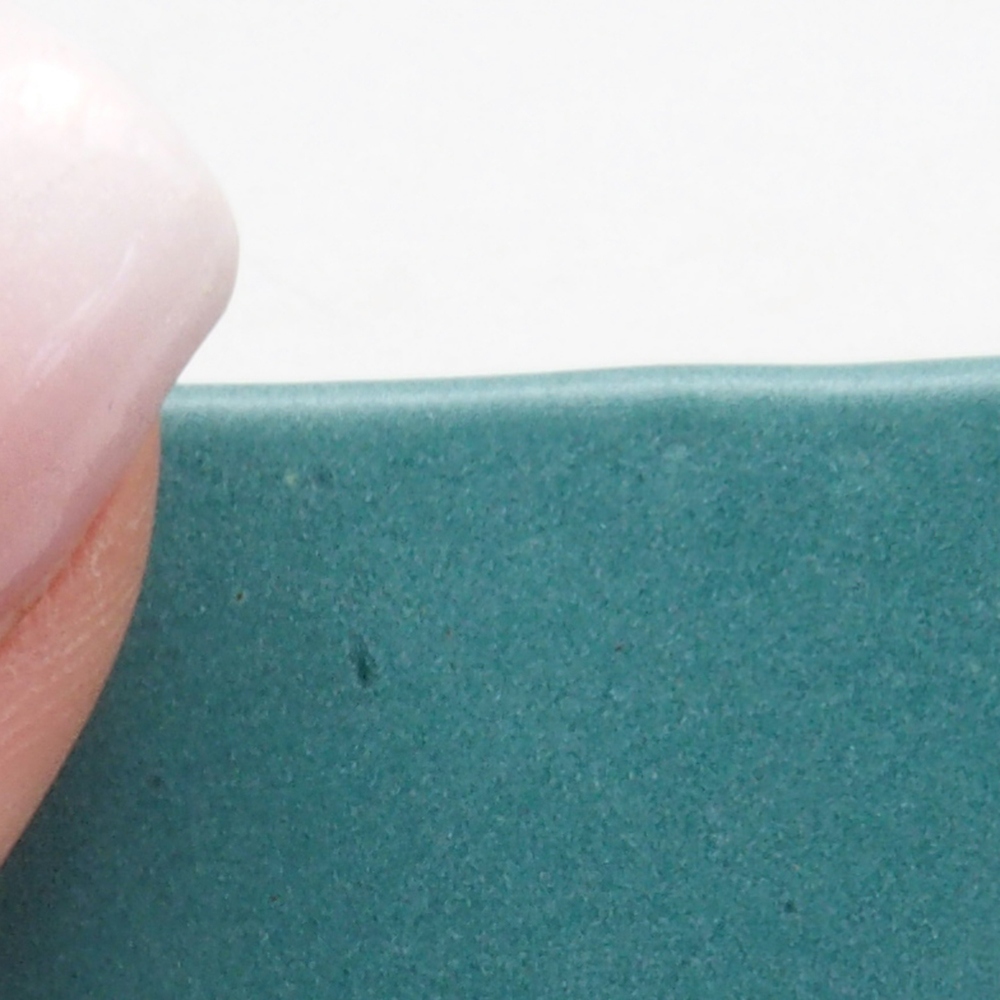 Ciotola bonsai in ceramica 6,5 x 5,5 x 4 cm, colore blu