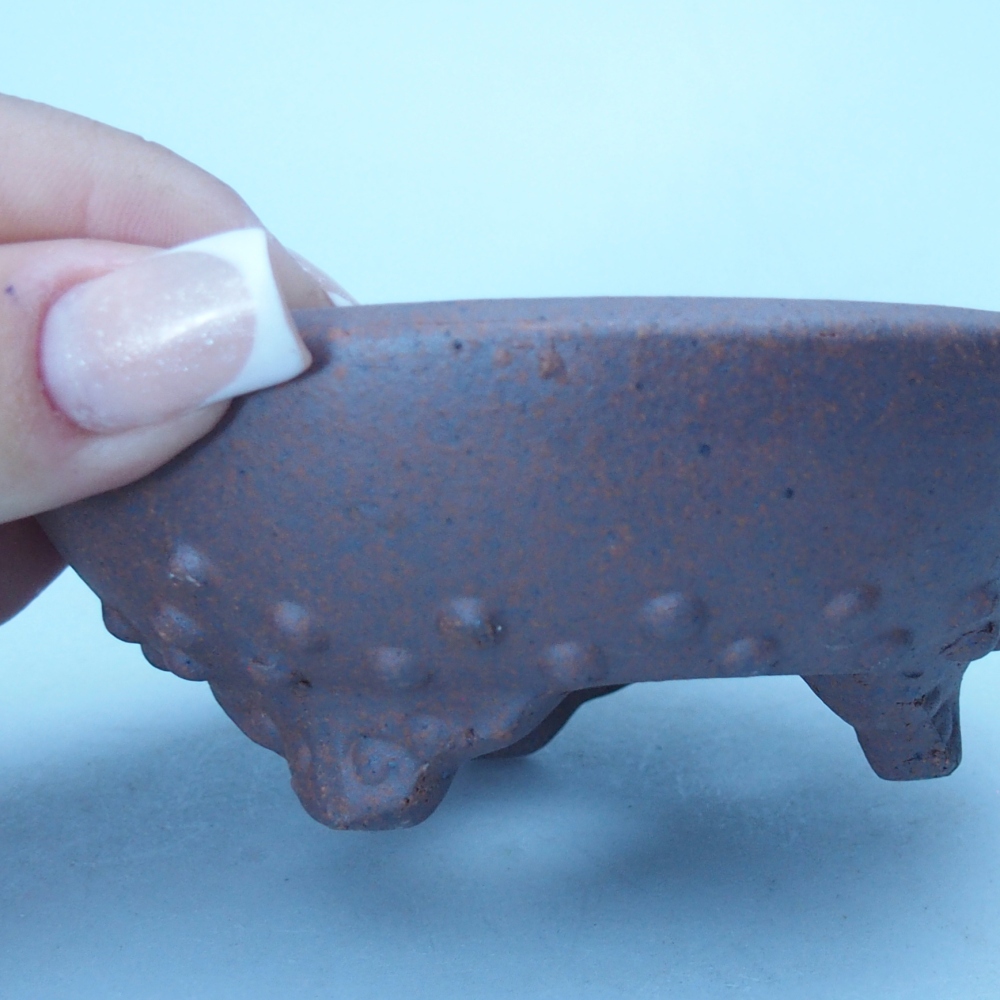 Ciotola 11 x 11 x 4 cm marrone
