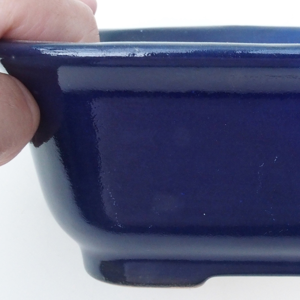 Ciotola bonsai H37 - 14,5 x 13 x 6,5 cm - blu