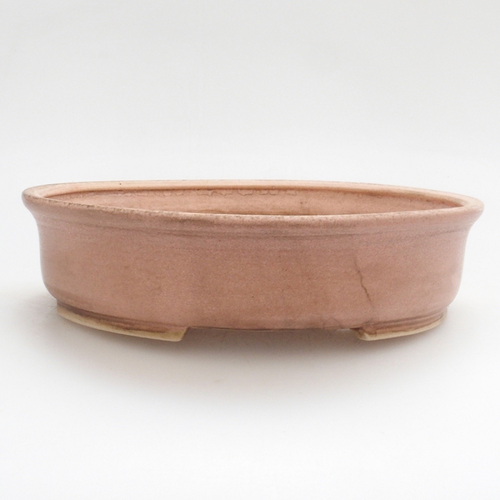 Ciotola per bonsai in ceramica 10 x 8,5 x 4 cm, marrone