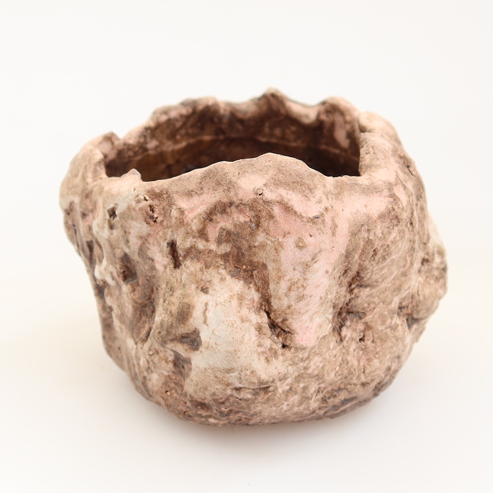 Guscio in ceramica  5,5 x 5 x 5 cm, colore rosa