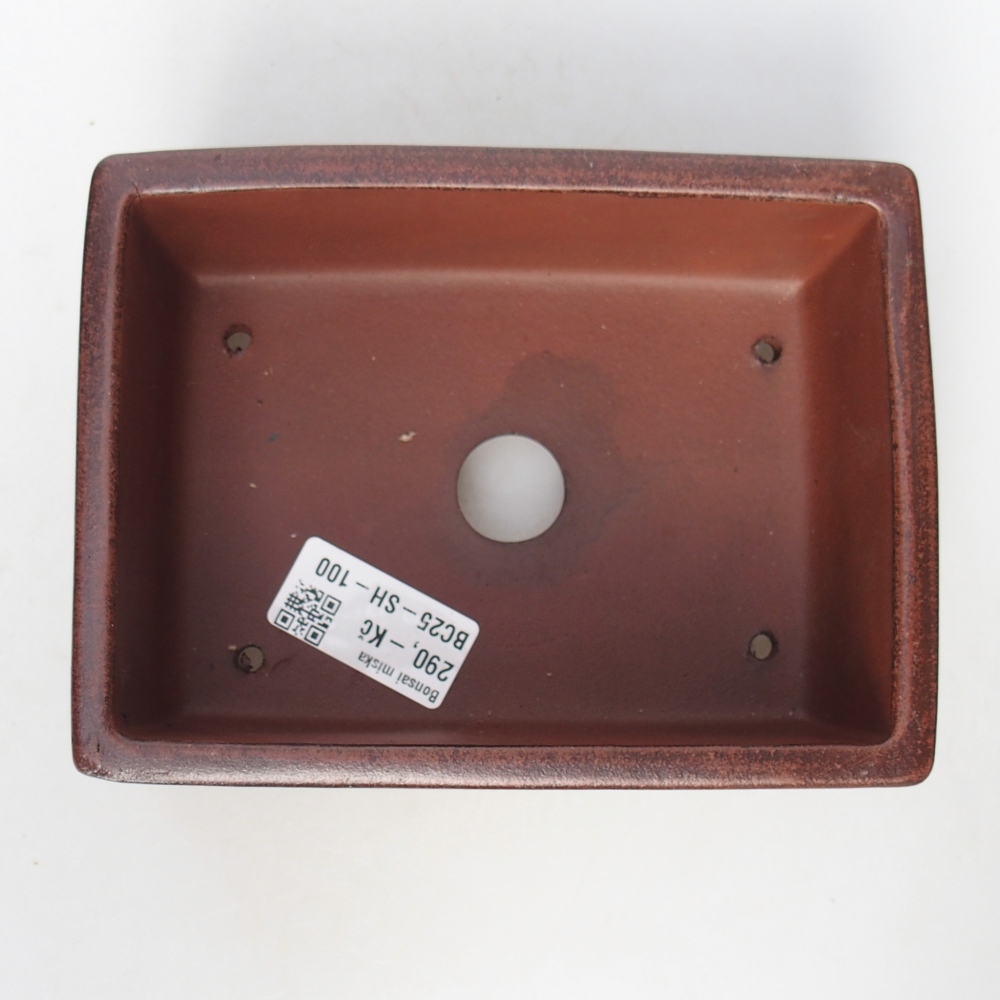 Ciotola 15,5 x 11,5 x 6,5 cm marrone