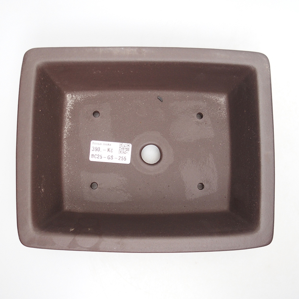 Ciotola 22 x 18 x 7 cm marrone