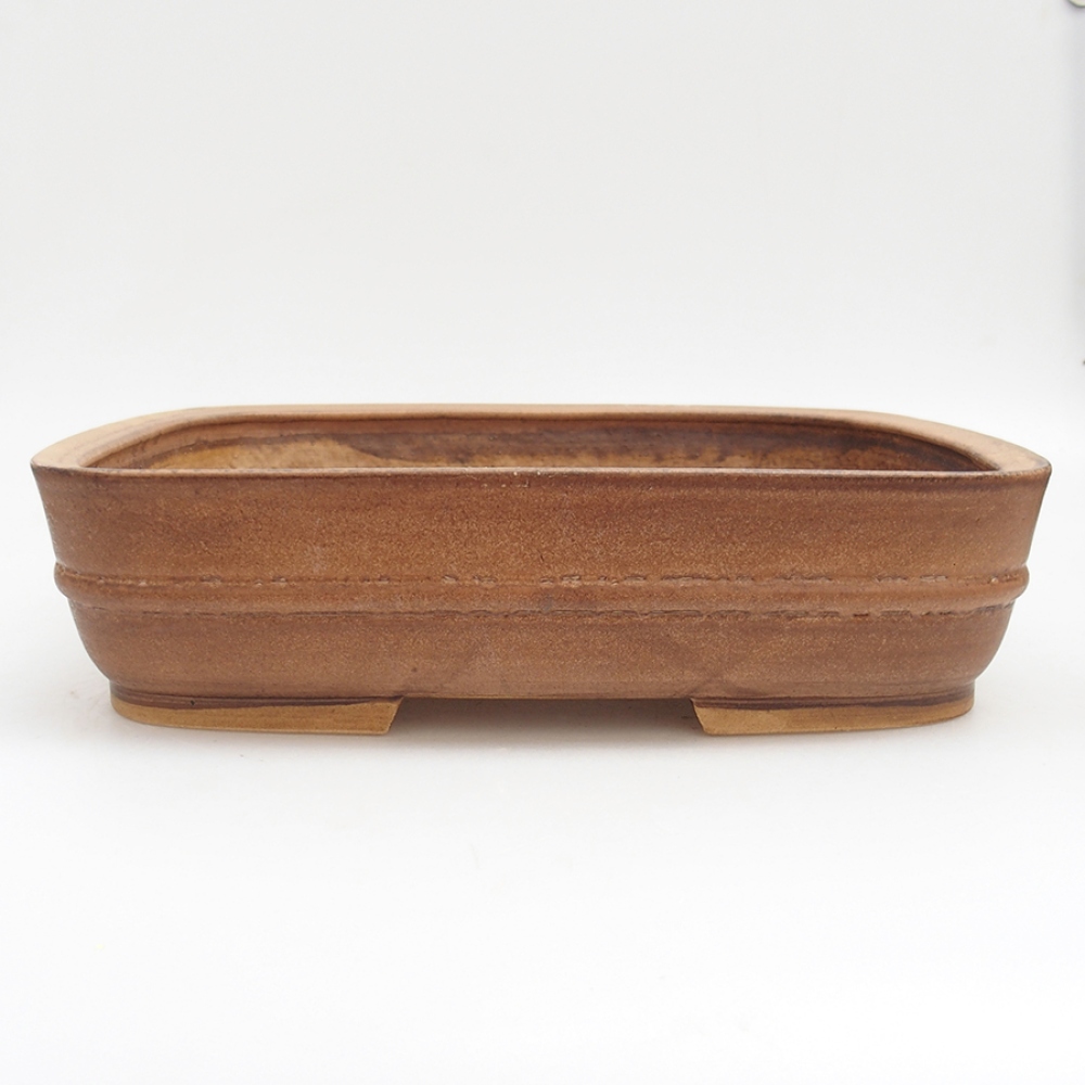 Ciotola bonsai in ceramica 29,5 x 25 x 7 cm, rosa