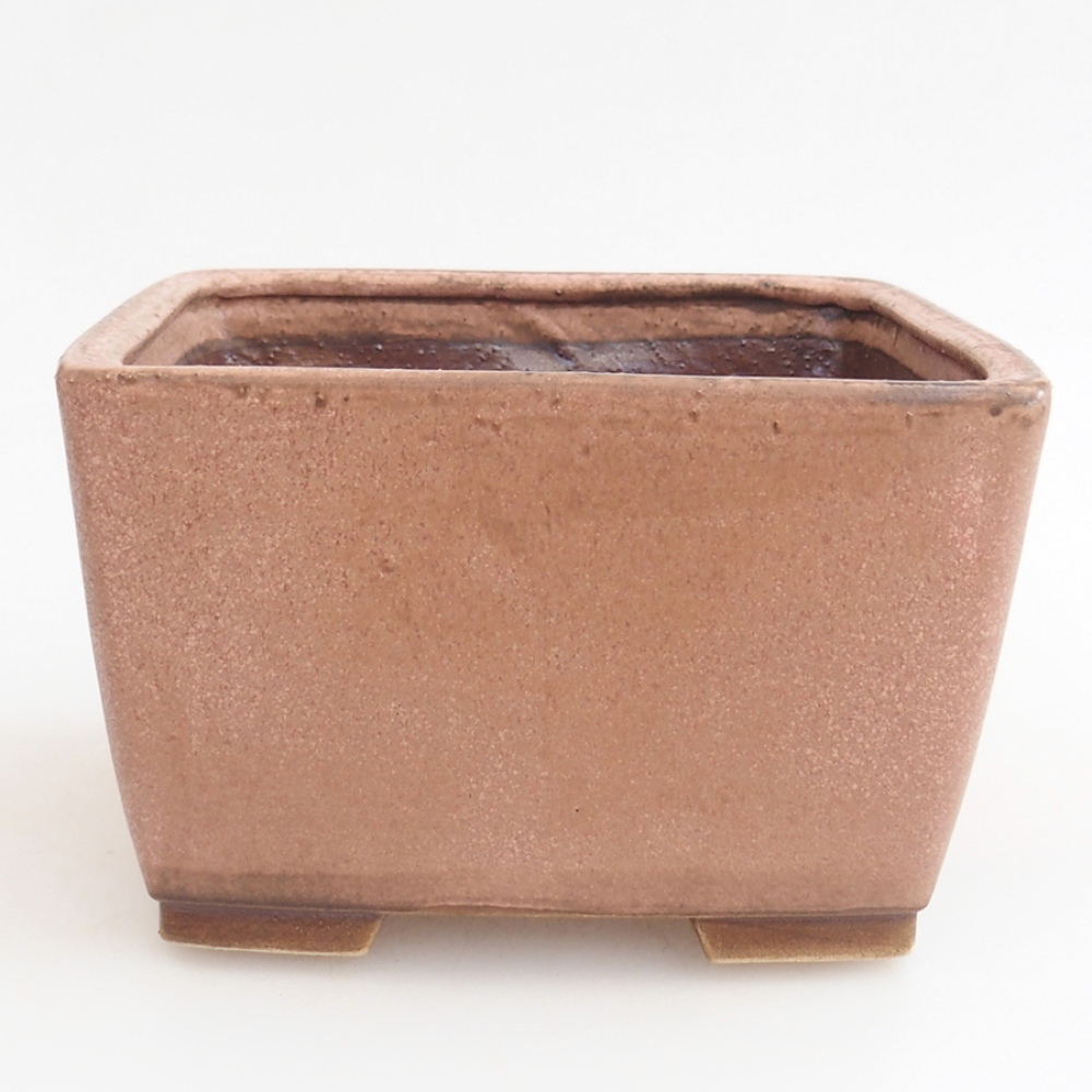 Ciotola bonsai in ceramica 15 x 15 x 9,5 cm, rosa