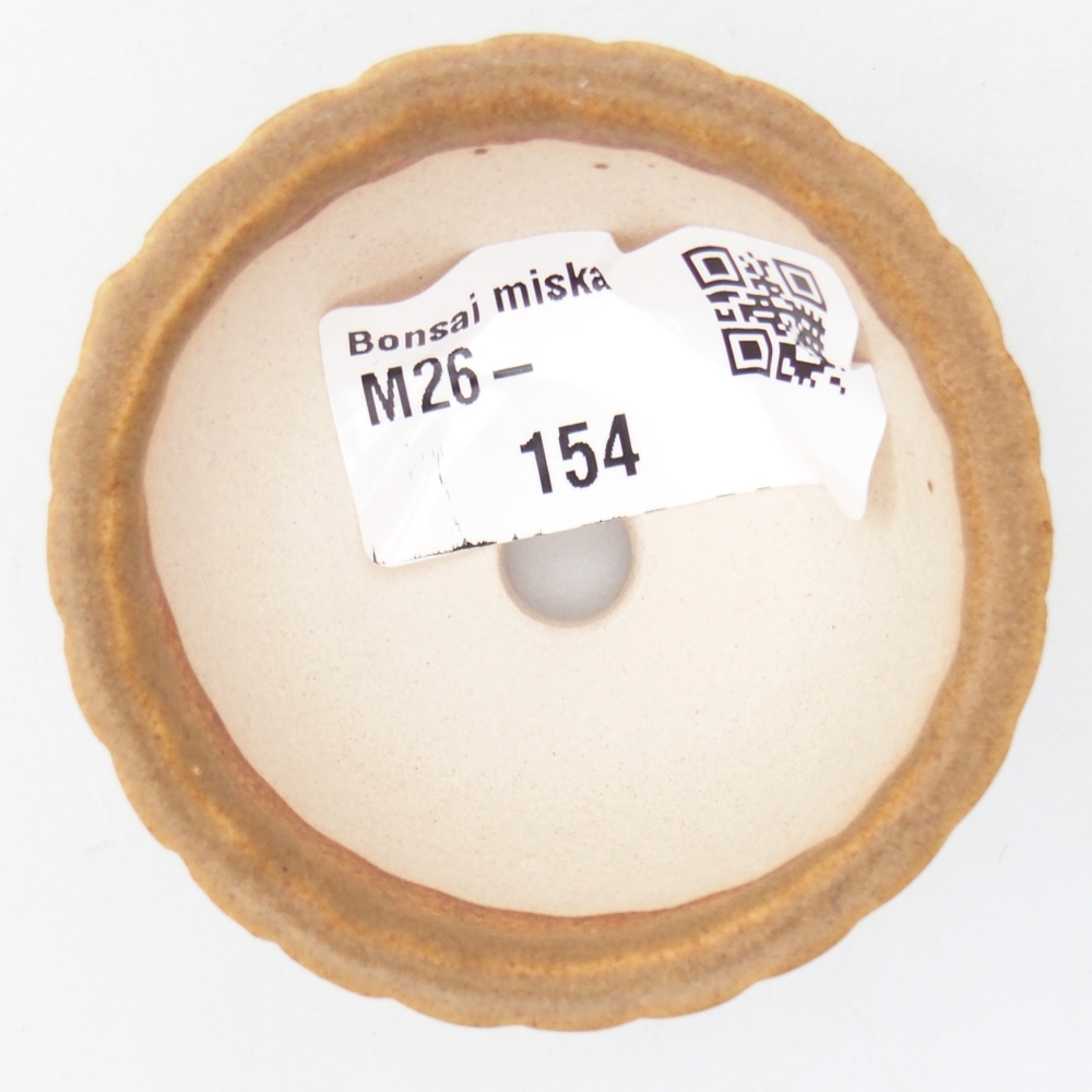 Ciotola per mini bonsai 5,5 x 5,5 x 3 cm, marrone