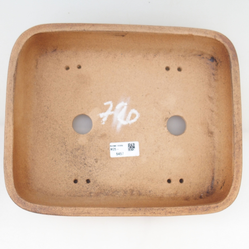 Ciotola per bonsai 30 x 24 x 7 cm , colore marrone