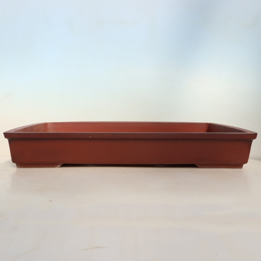 Ciotola in ceramica  45 x 29 x 6,5 cm, colore mattone - SOLO RITIRO IN NEGOZIO o spedizione su pallet