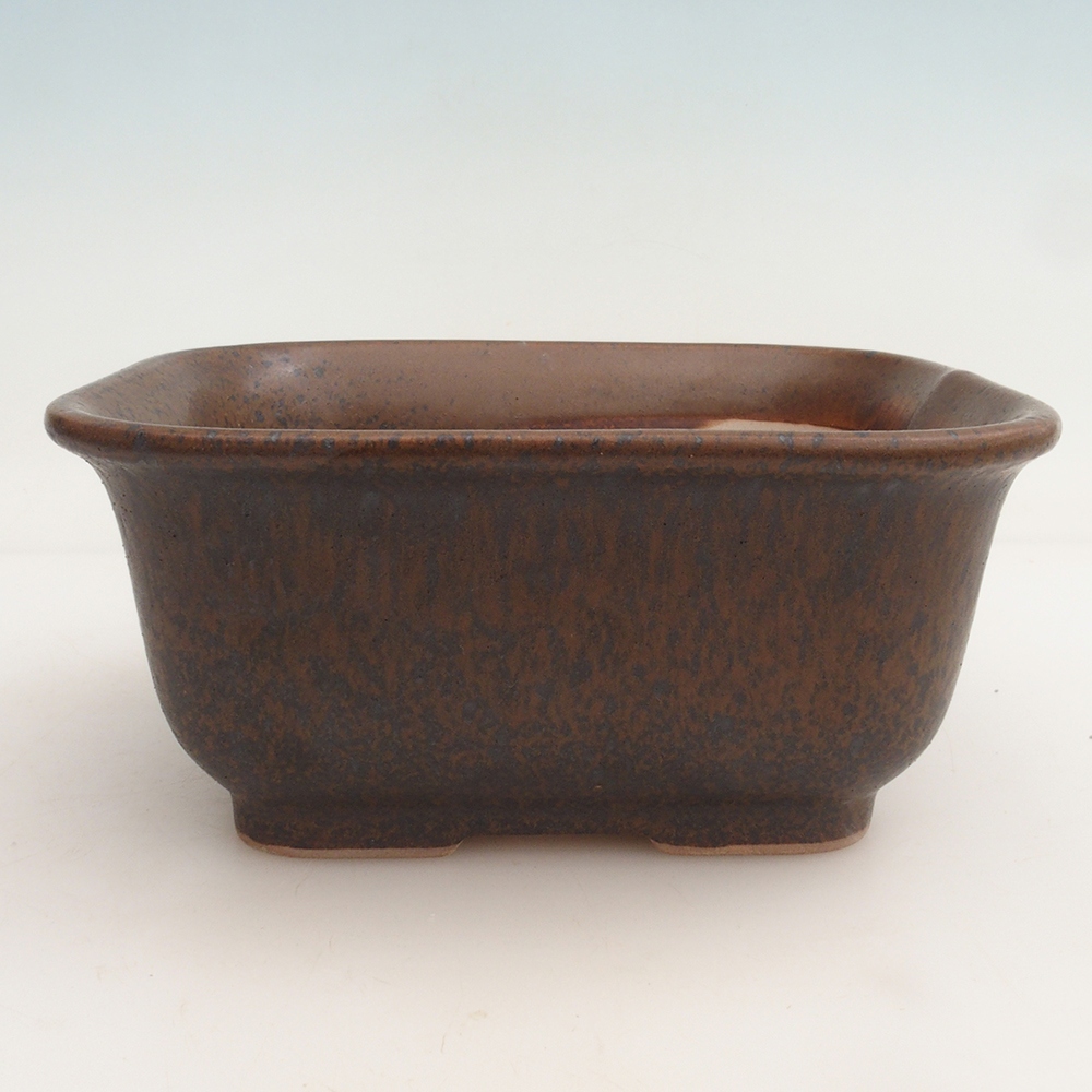 Ciotola per bonsai H36 - 17 x 15 x 7,5 cm - marrone