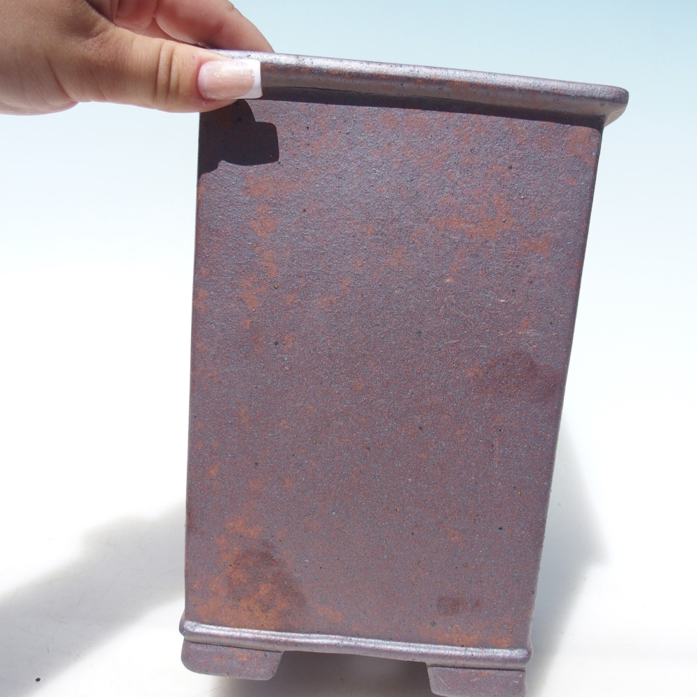 Ciotola 14 x 14 x 20 cm marrone