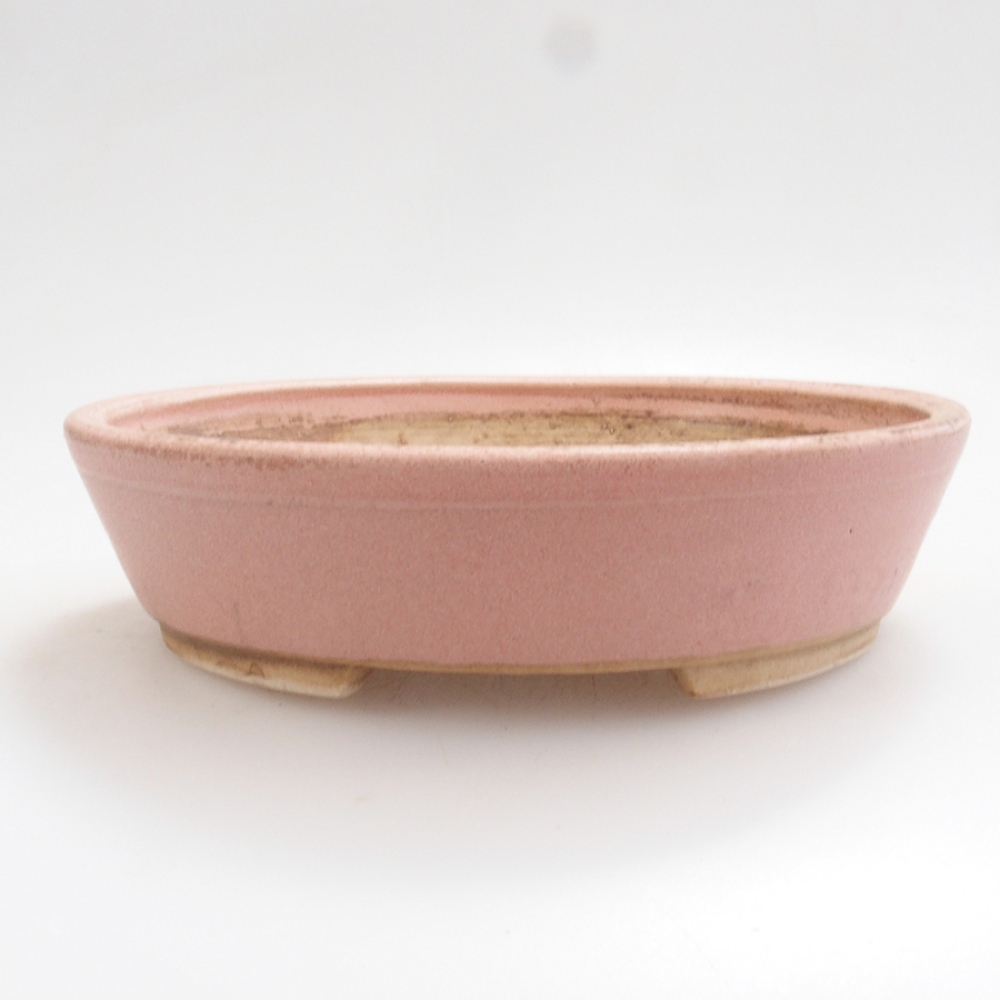 Ciotola per bonsai in ceramica 10 x 8,5 x 4 cm, marrone