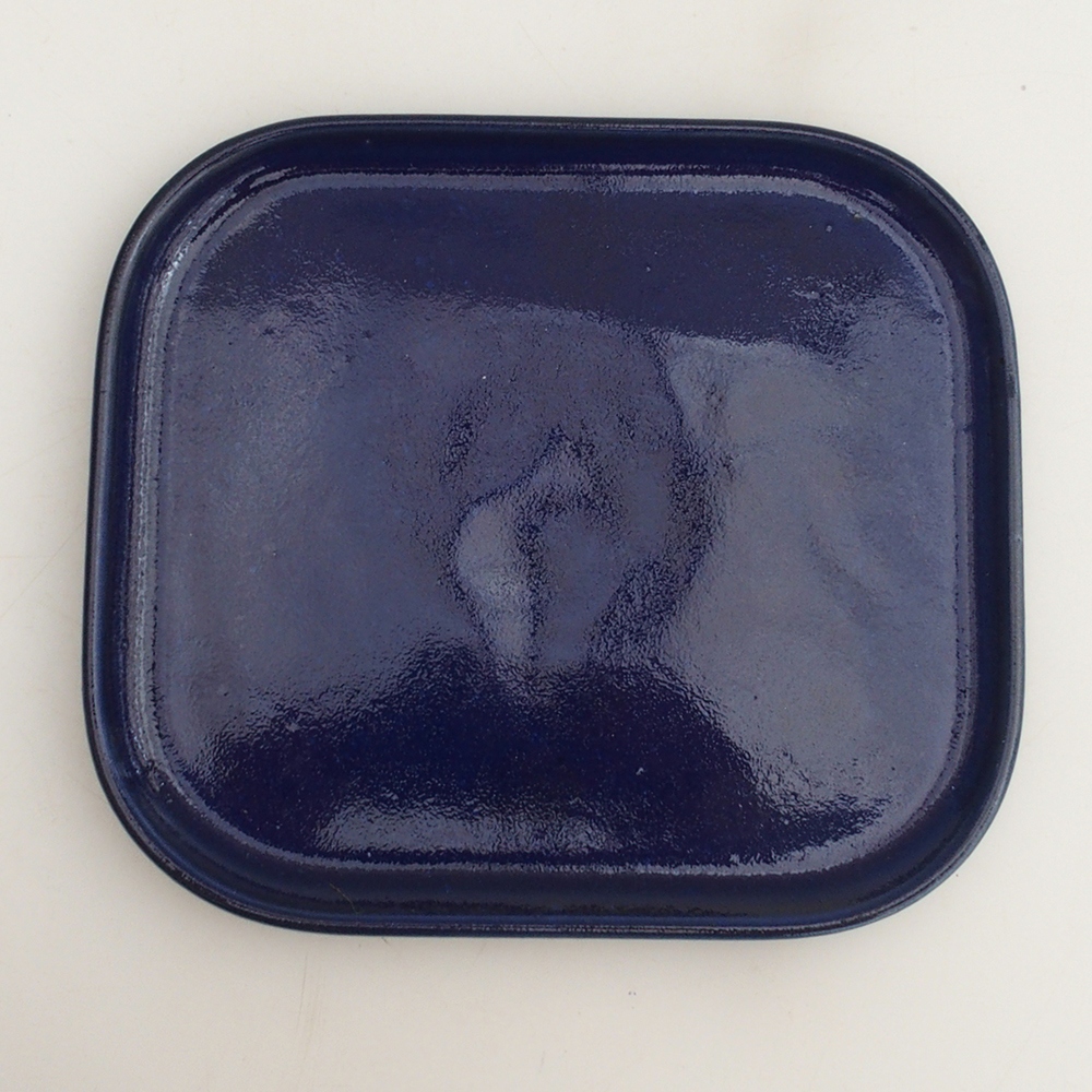 Ciotola in ceramica H36 - 17,5 x 15 x 1 cm - blu