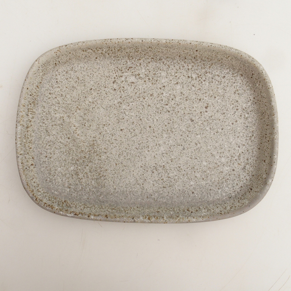 Ciotola bonsai + piattino H25 - 23 x 17 x 5,5 cm - beige