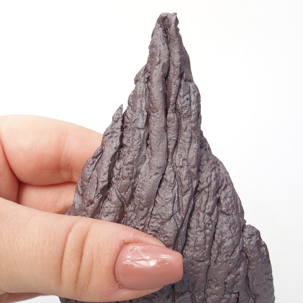 Conchiglia in ceramica 9,5 x 8 x 11,5 cm, colore metallizzato